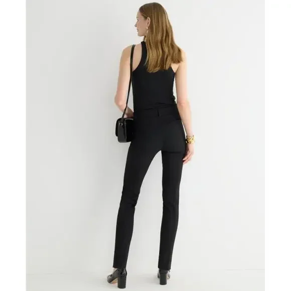 J.Crew Full length Cameron Pant in Four Season Stretch Blend Black Size 00 NWT - Picture 3 of 7